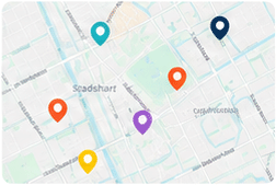 Kaart Zoetermeer